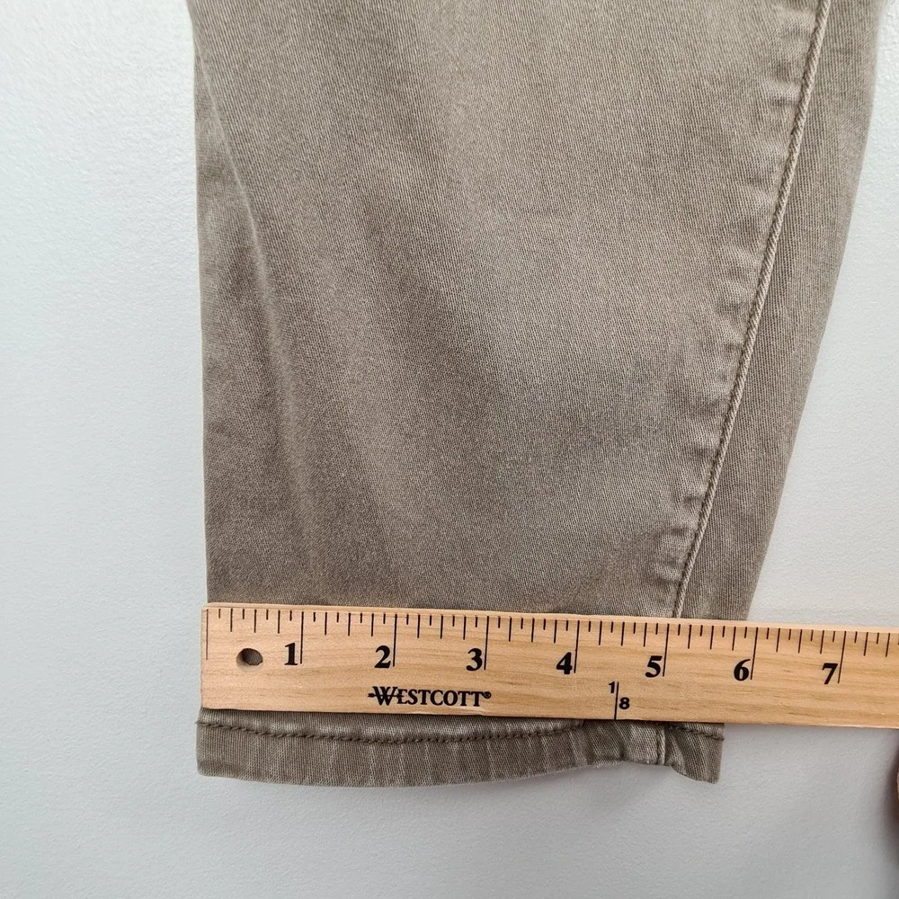 PacSun Women's Slim Joggers Khaki Drawstring Pull On Pants Size Small Streetwear